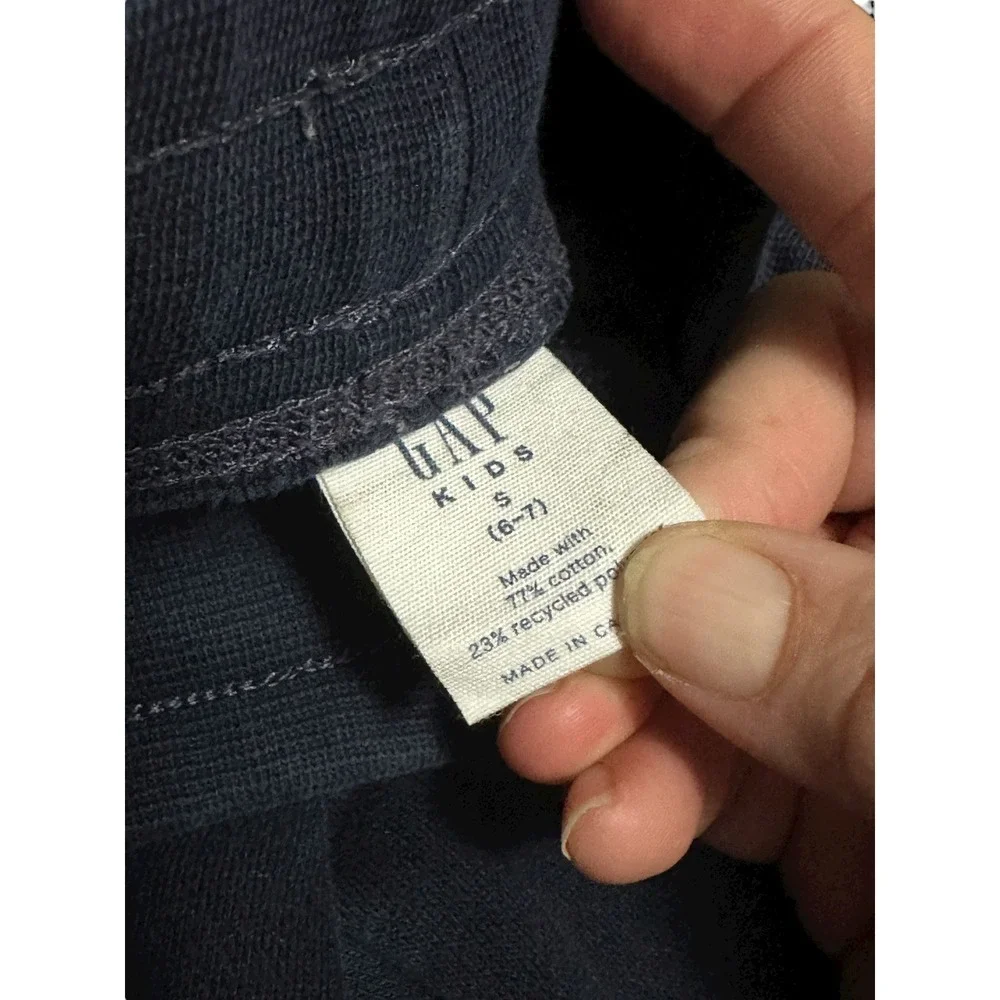 GAP Kids Navy Blue Sweat Shorts with‎ Drawstring Size S 6-7